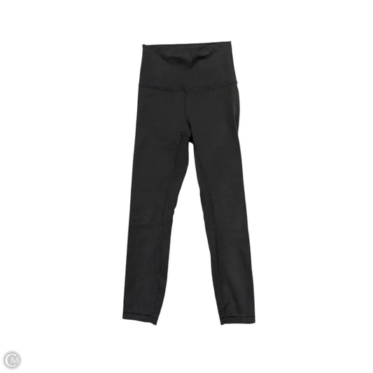 Athletic Leggings By Lululemon In Black, Size: 2