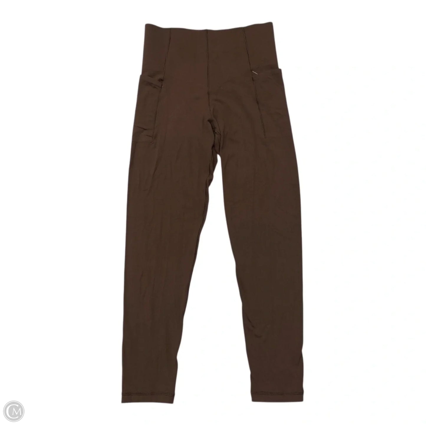 Athletic Leggings By Offline In Brown, Size: M
