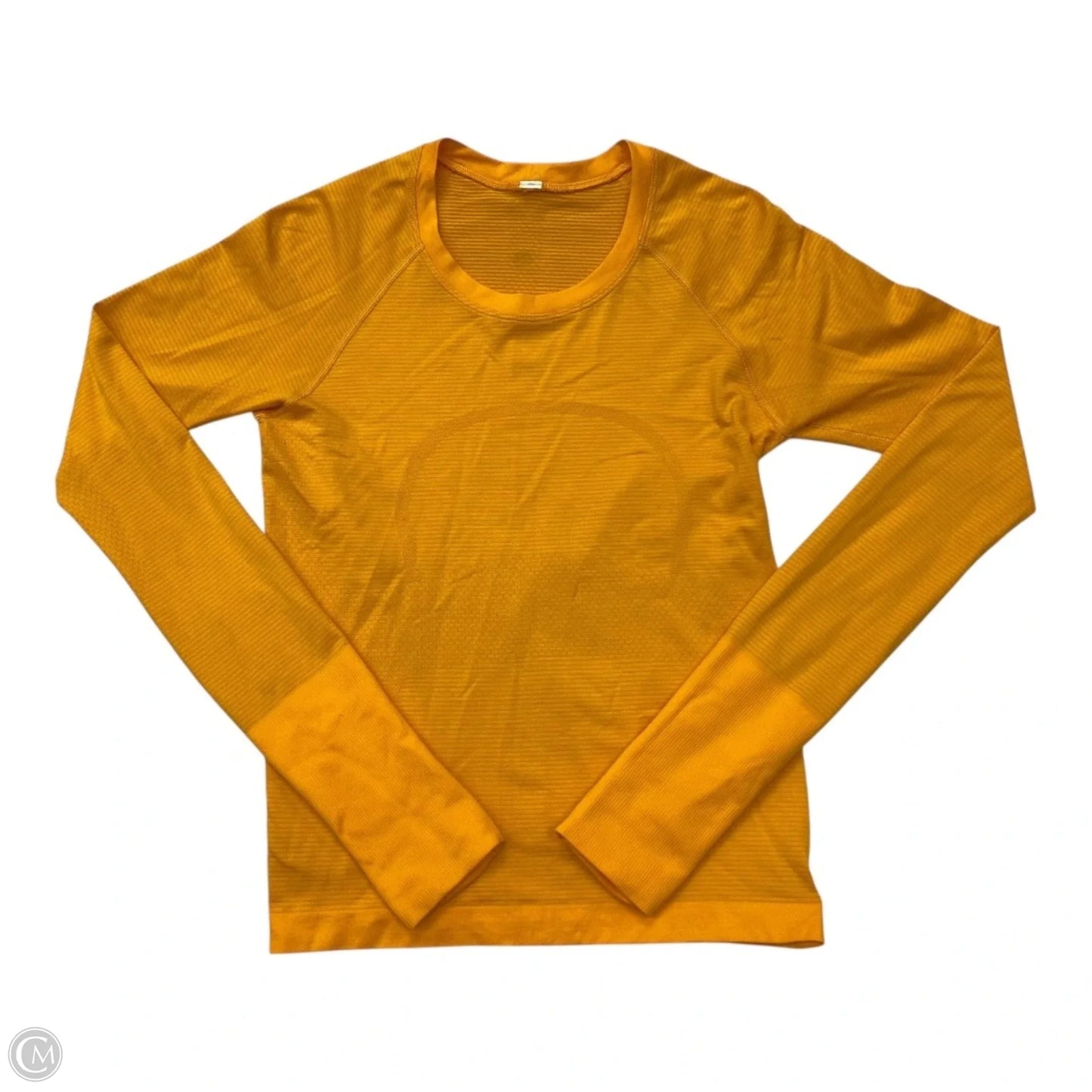 Athletic Top Long Sleeve Crewneck By Lululemon In Yellow
