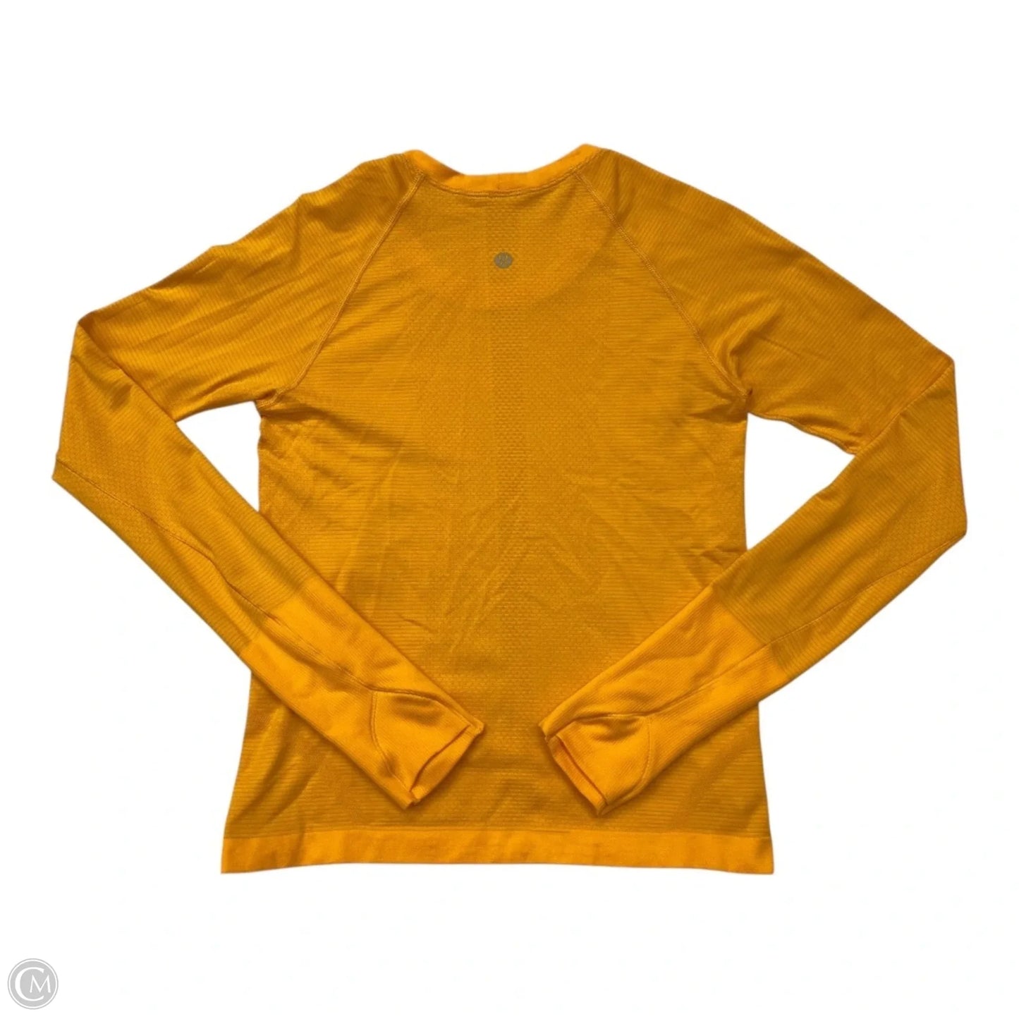 Athletic Top Long Sleeve Crewneck By Lululemon In Yellow