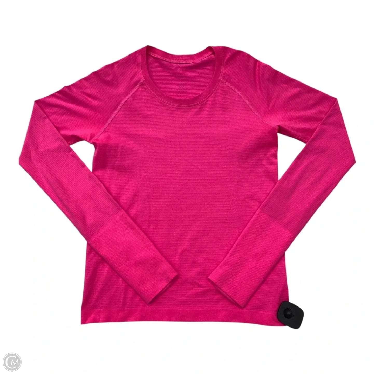 Athletic Top Long Sleeve Crewneck By Lululemon In Pink