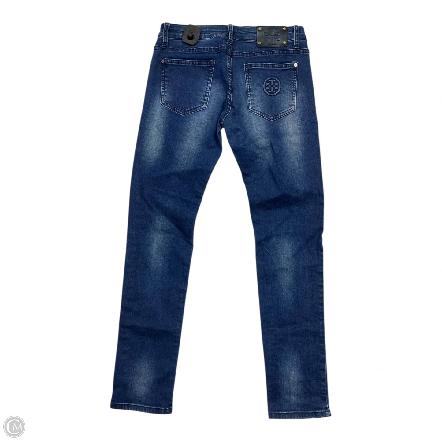 Jeans Designer By Tory Burch In Blue Denim, Size: 6