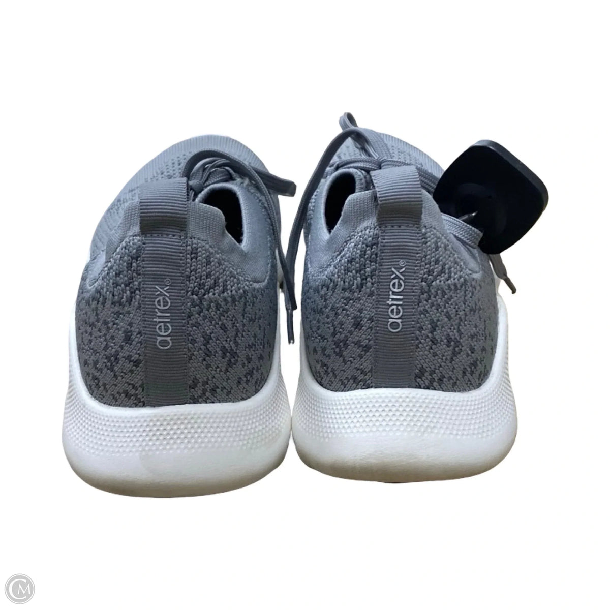 Shoes Athletic By Aetrex In Grey & White, Size: 9