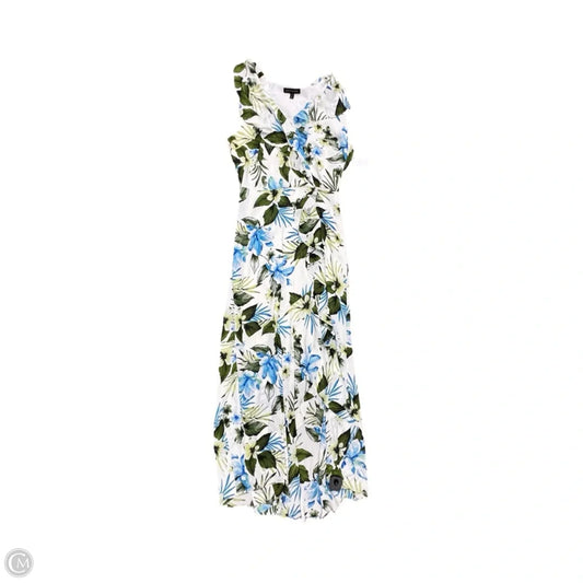 Dress Casual Maxi By Banana Republic In Multi-colored, Size: 10