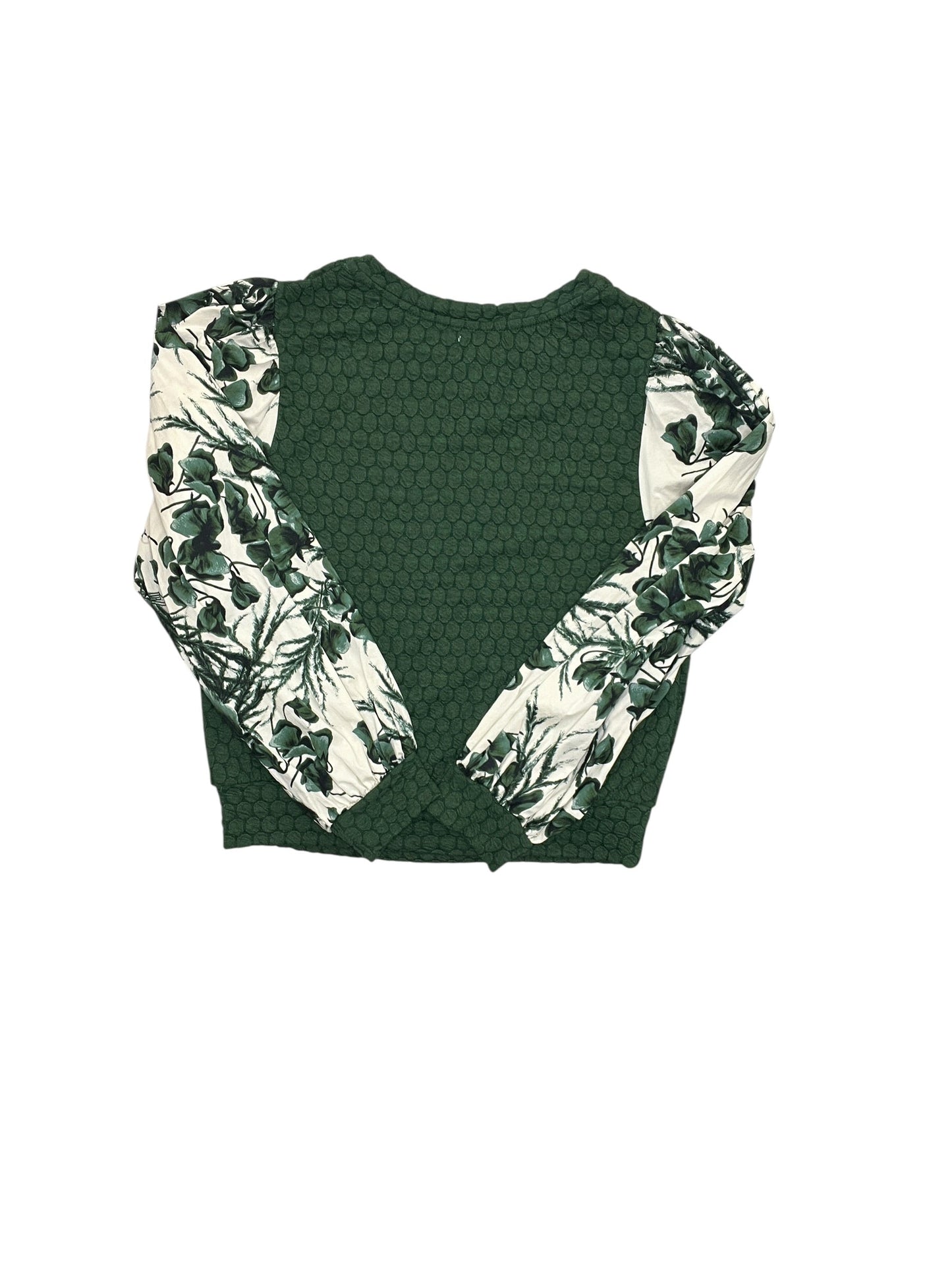 Blouse Ls By Porridge In Green, Size:S