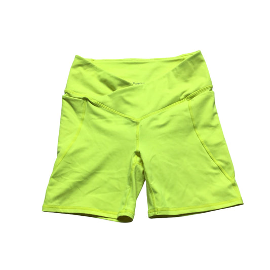 Athletic Shorts By Fabletics In Yellow, Size: S