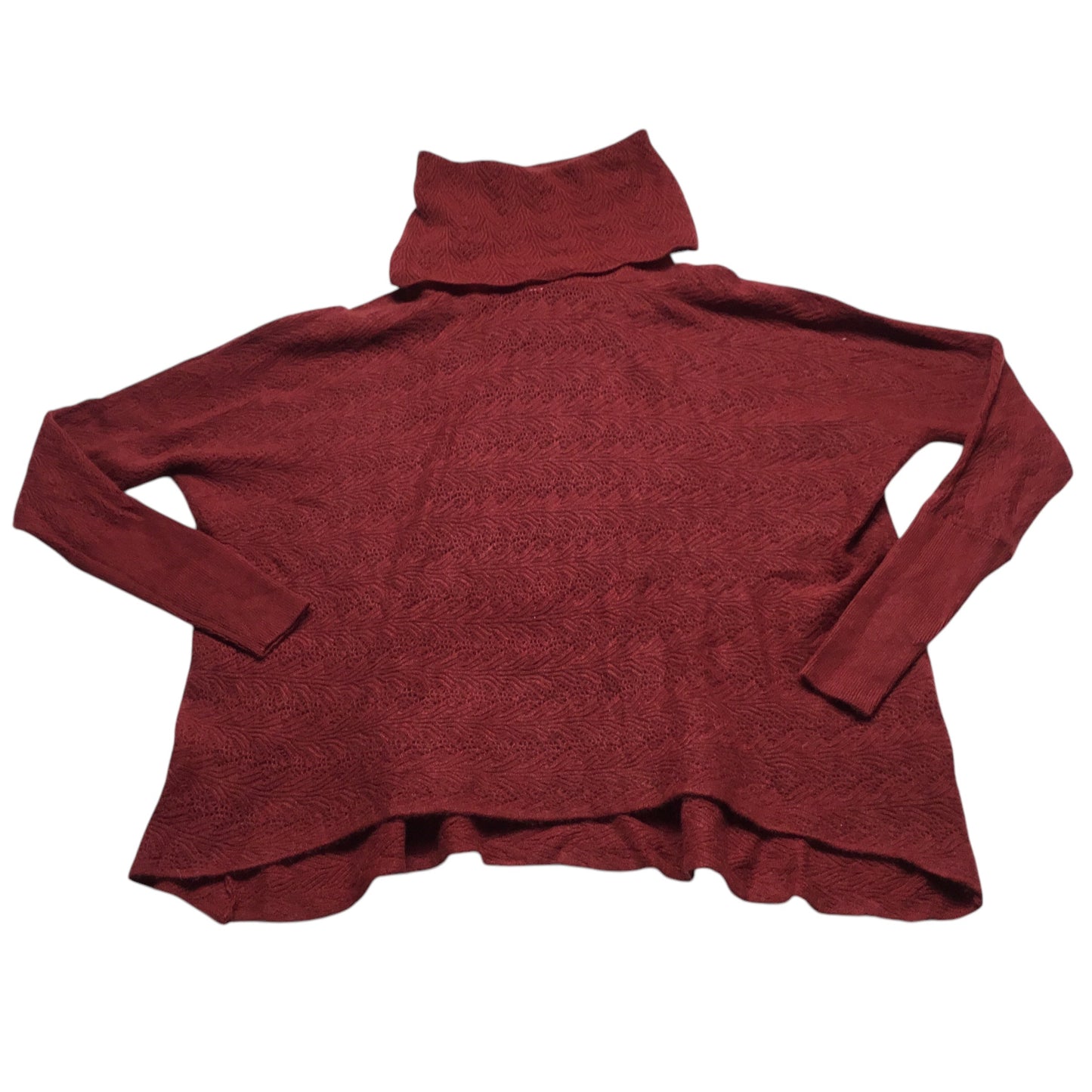 Top Long Sleeve By Garnet Hill In Red, Size: S