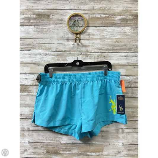 Swimsuit Bottom By Us Polo Assoc In Aqua, Size: L