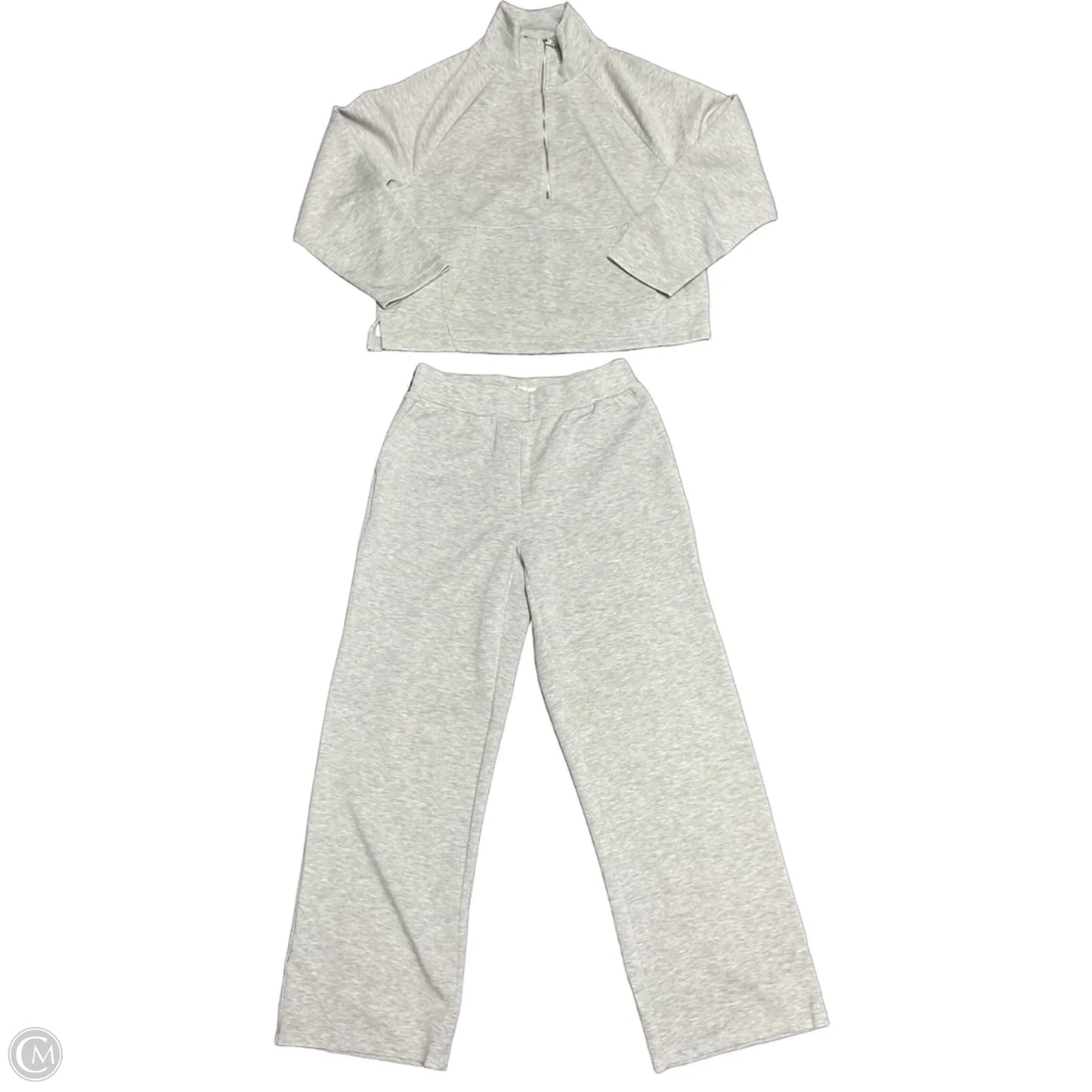 Pants Set 2pc By Loft In Grey, Size: M