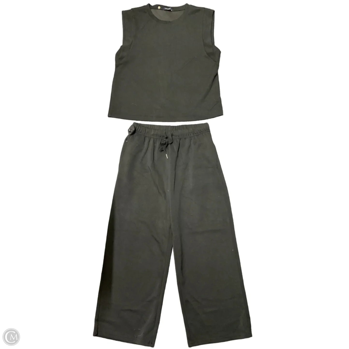 Pants Set 2pc By Clothes Mentor In Black, Size: L