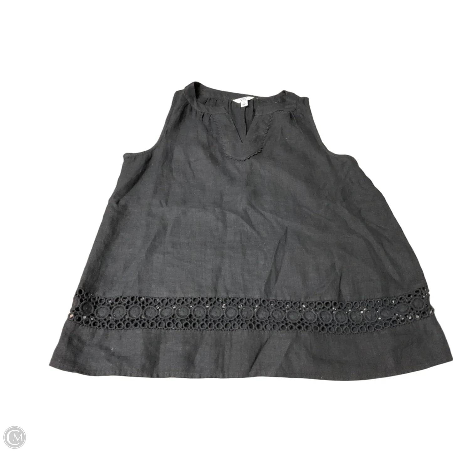 Top Sleeveless By Crown And Ivy In Black, Size: S