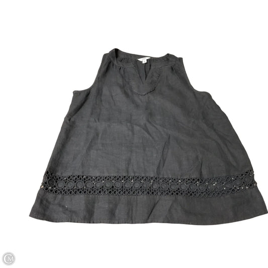 Top Sleeveless By Crown And Ivy In Black, Size: S
