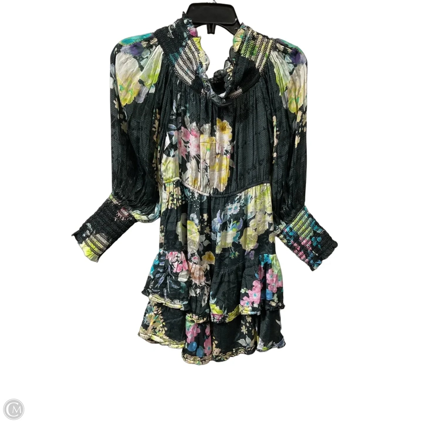 Dress Casual Short By Cma In Floral Print, Size: S