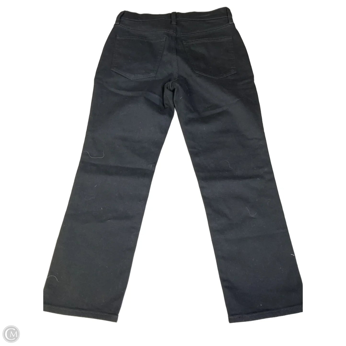 Jeans Cropped By J. Crew In Black Denim, Size: 2p