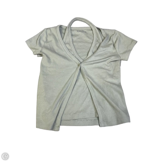 Top Short Sleeve By Loft In Green, Size: S