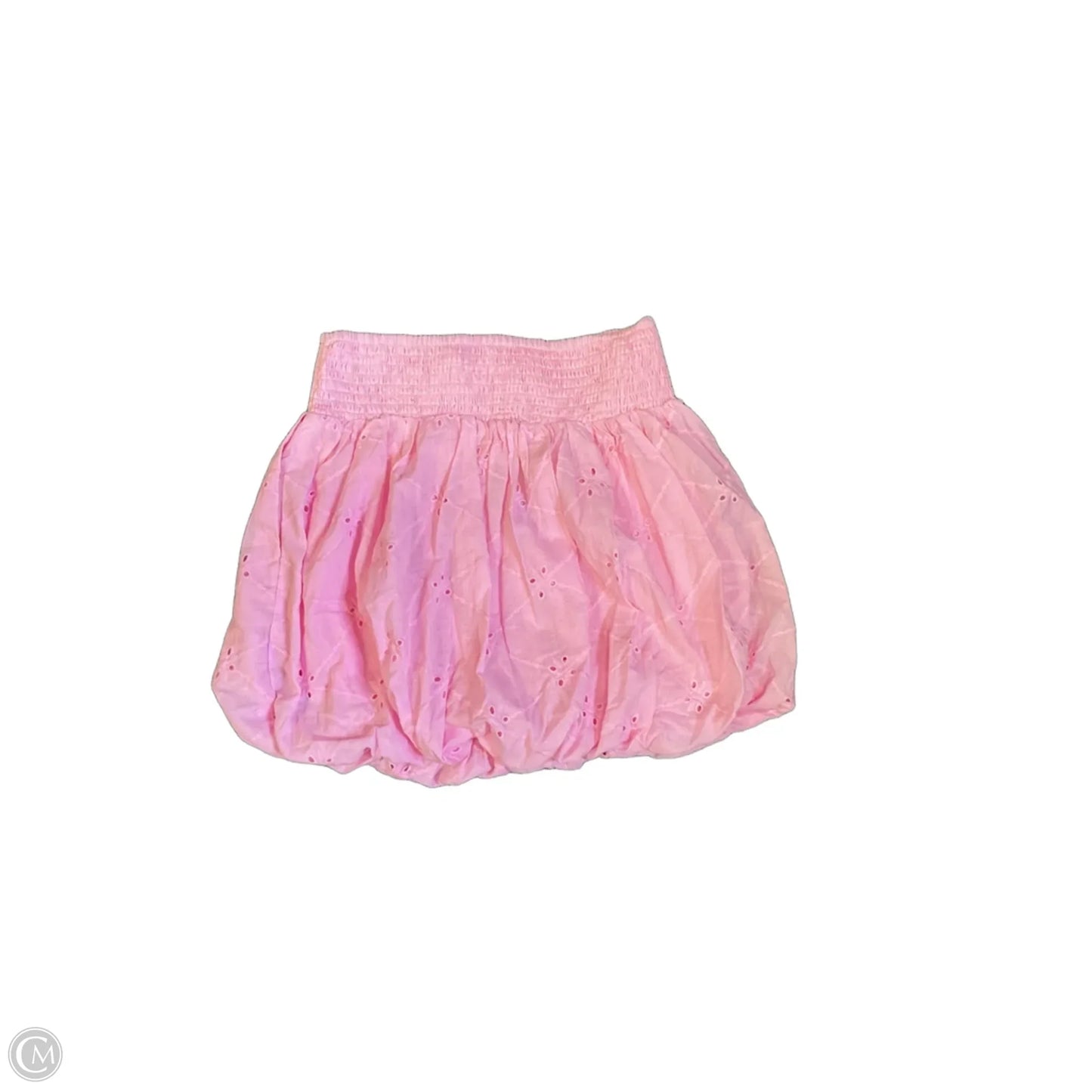 Skirt Mini & Short By Vestique In Pink, Size: S