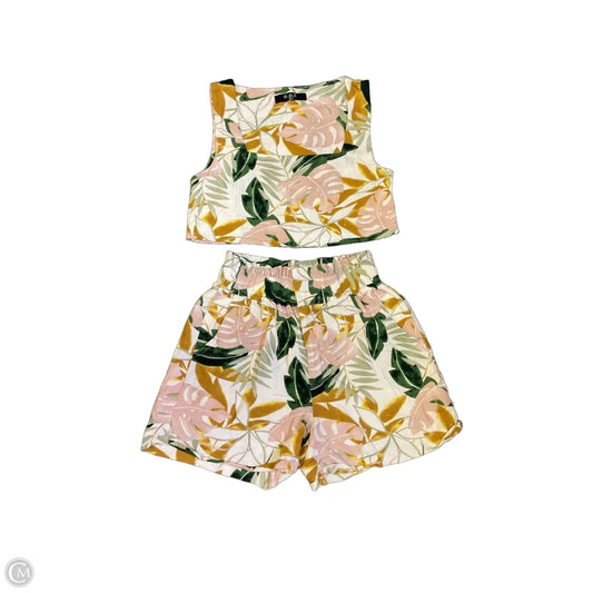 Shorts Set By Cmc In Tropical Print, Size: Xs