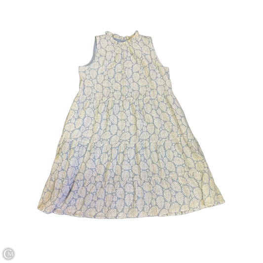 Dress Casual Short By Loft In Blue & White, Size: S
