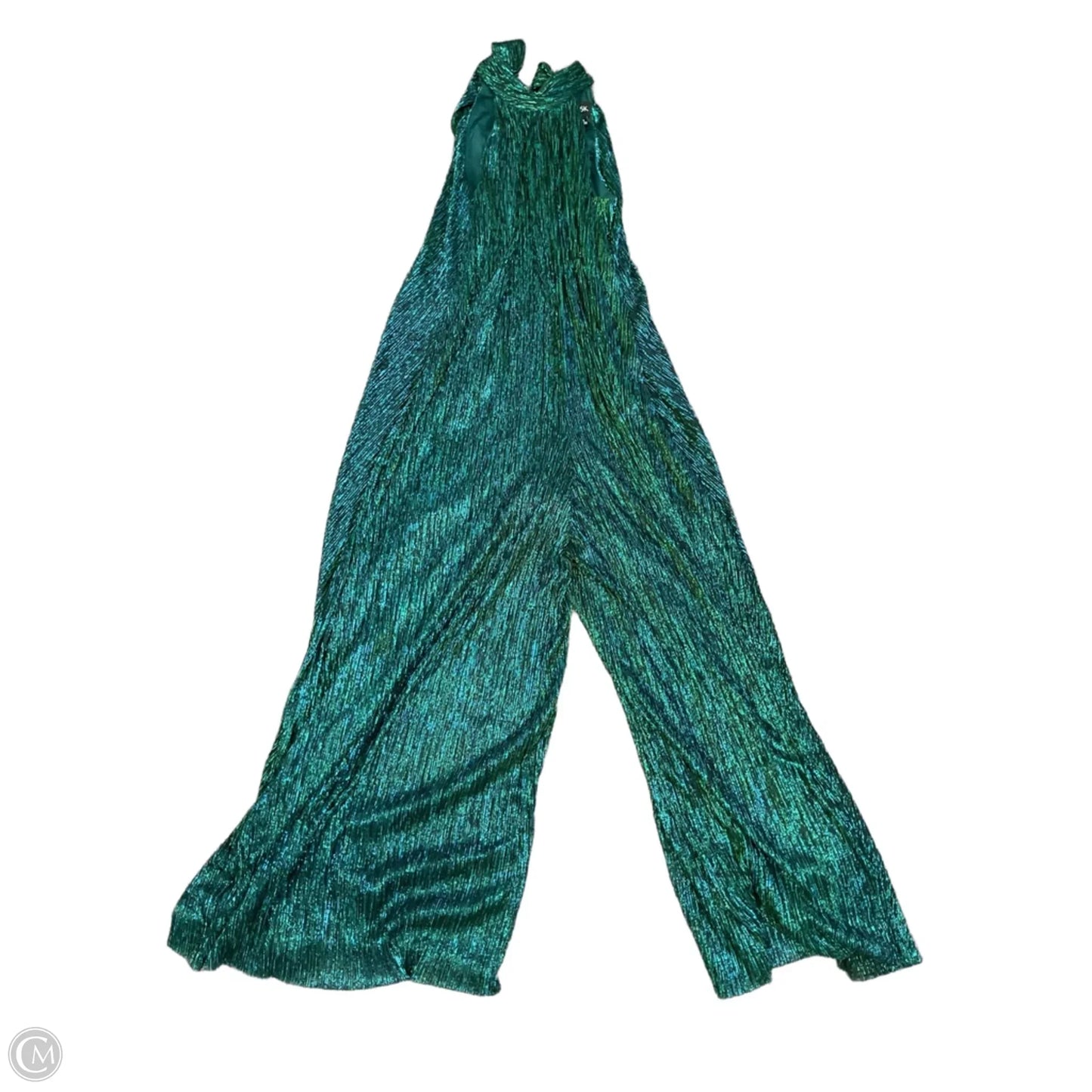 Jumpsuit By Msk In Blue & Green, Size: S