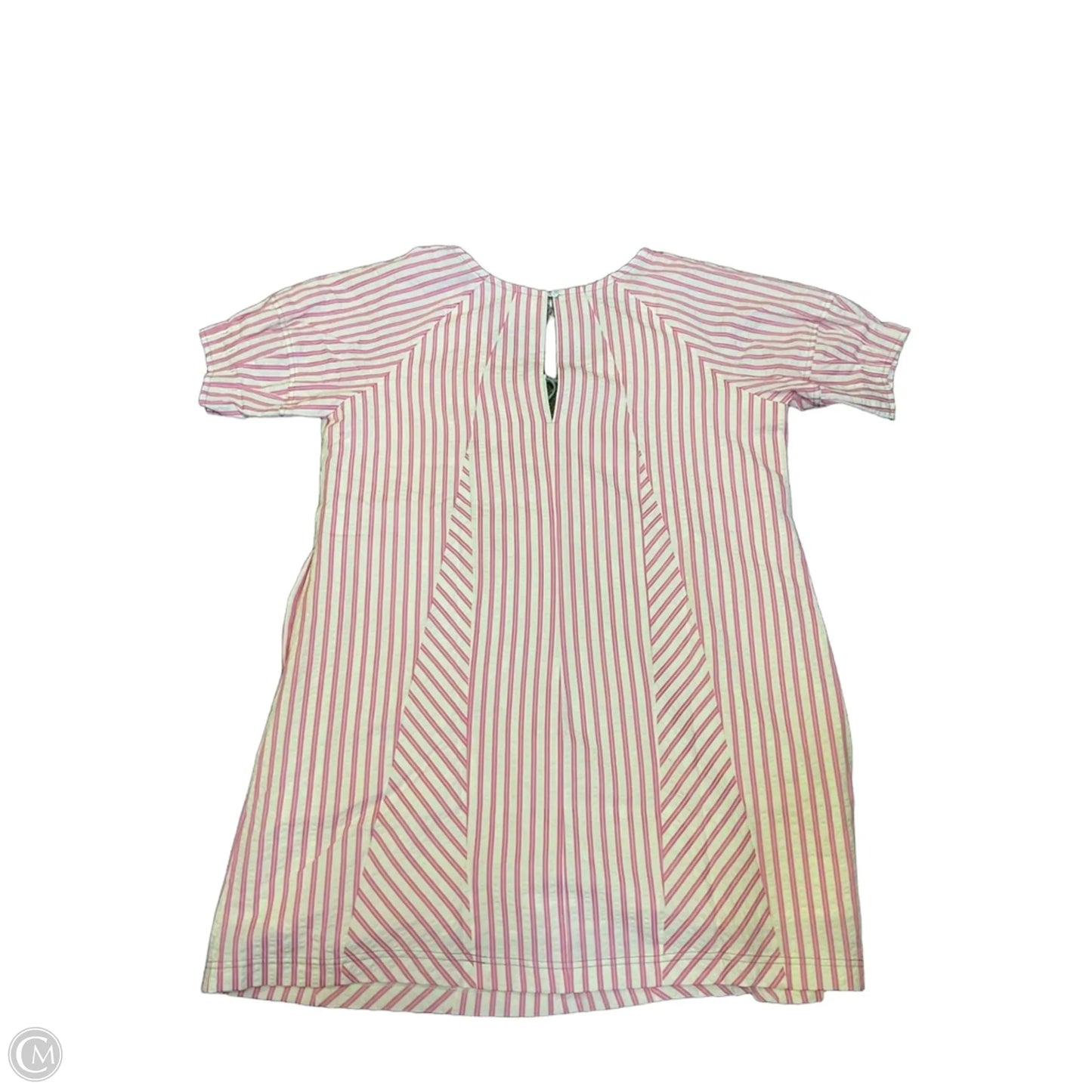 Dress Casual Short By Pink Lily In Pink & White, Size: S