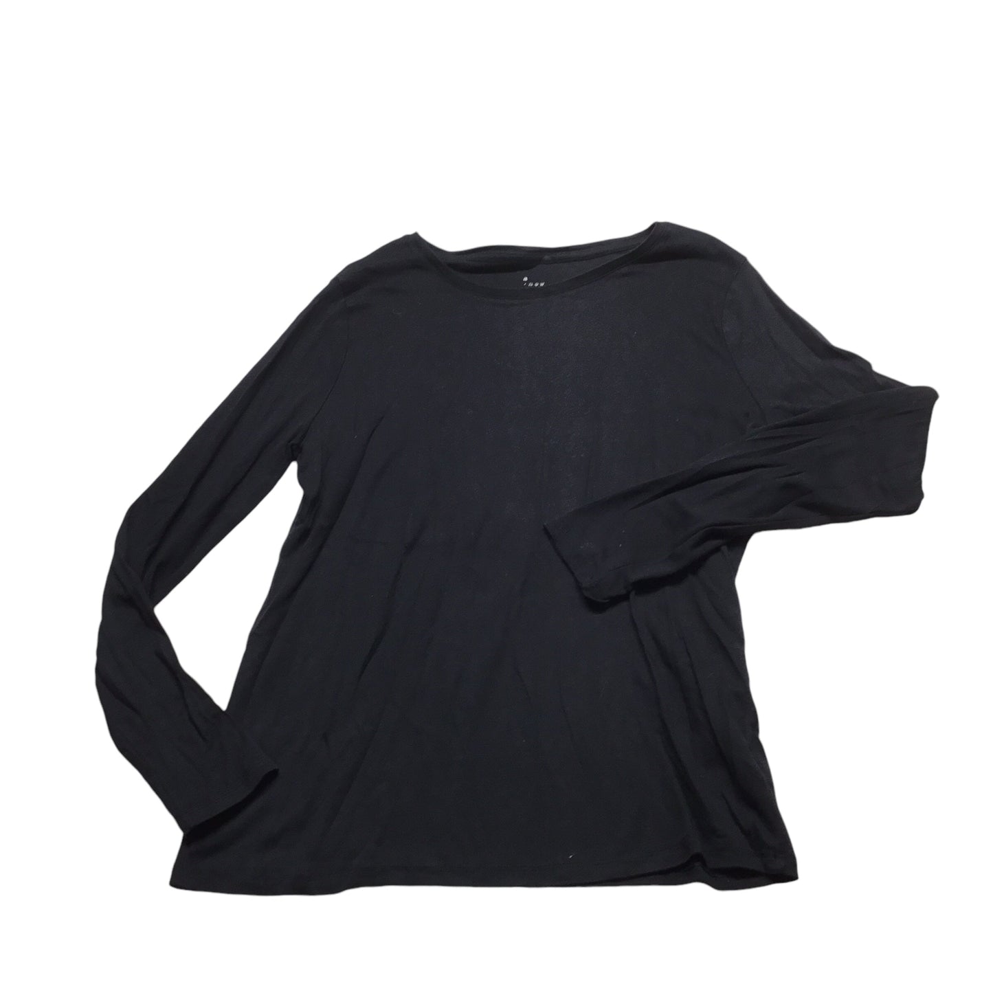 Top Long Sleeve Basic By A New Day In Black, Size: 2x