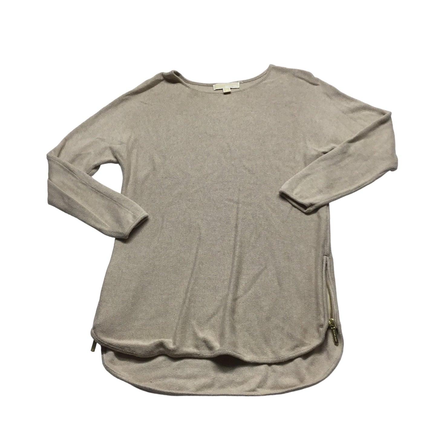 Sweater By Michael By Michael Kors In Tan, Size: M