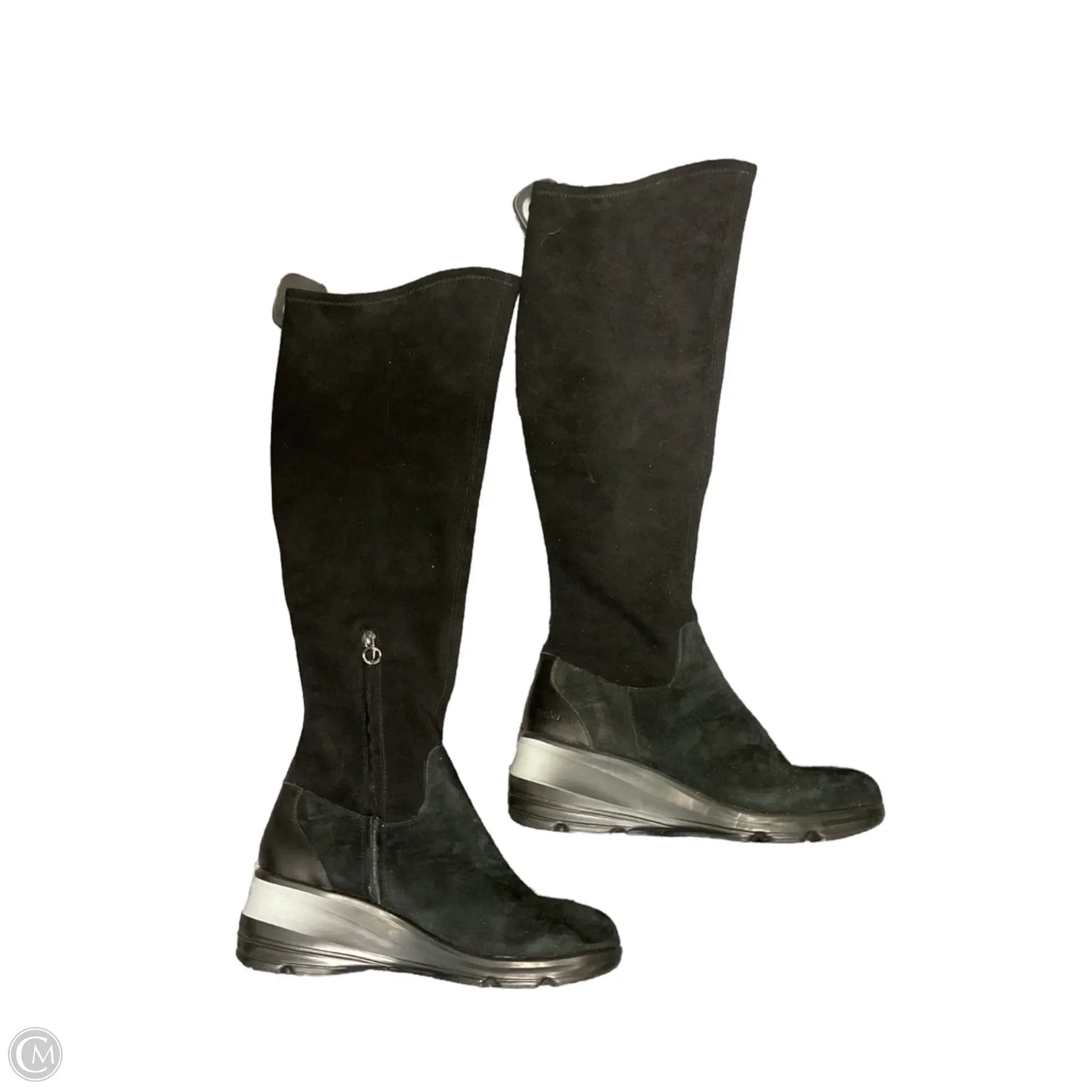 Boots Mid-calf Flats By Jambu In Black, Size: 10