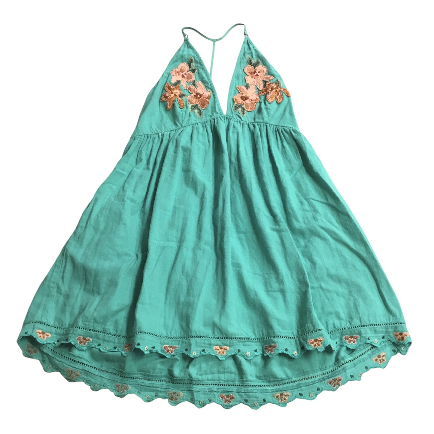 Dress Casual Midi By Free People In Green, Size: Large