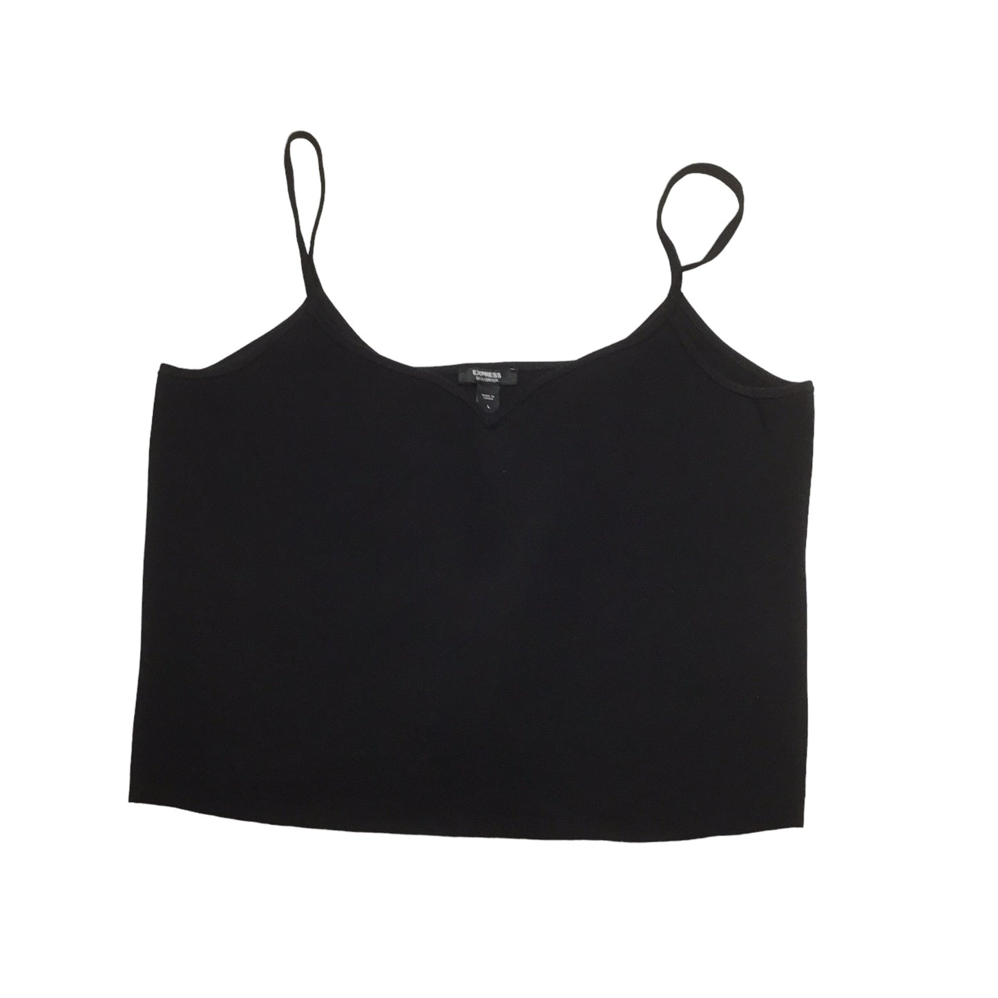 Black Top Sleeveless Express, Size L