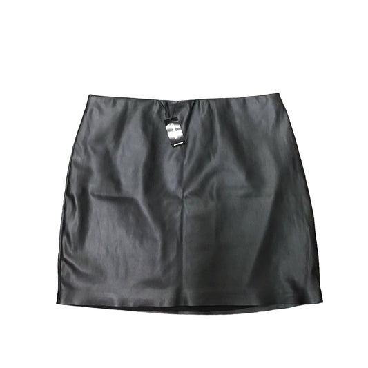 Black Skirt Mini & Short Express, Size L