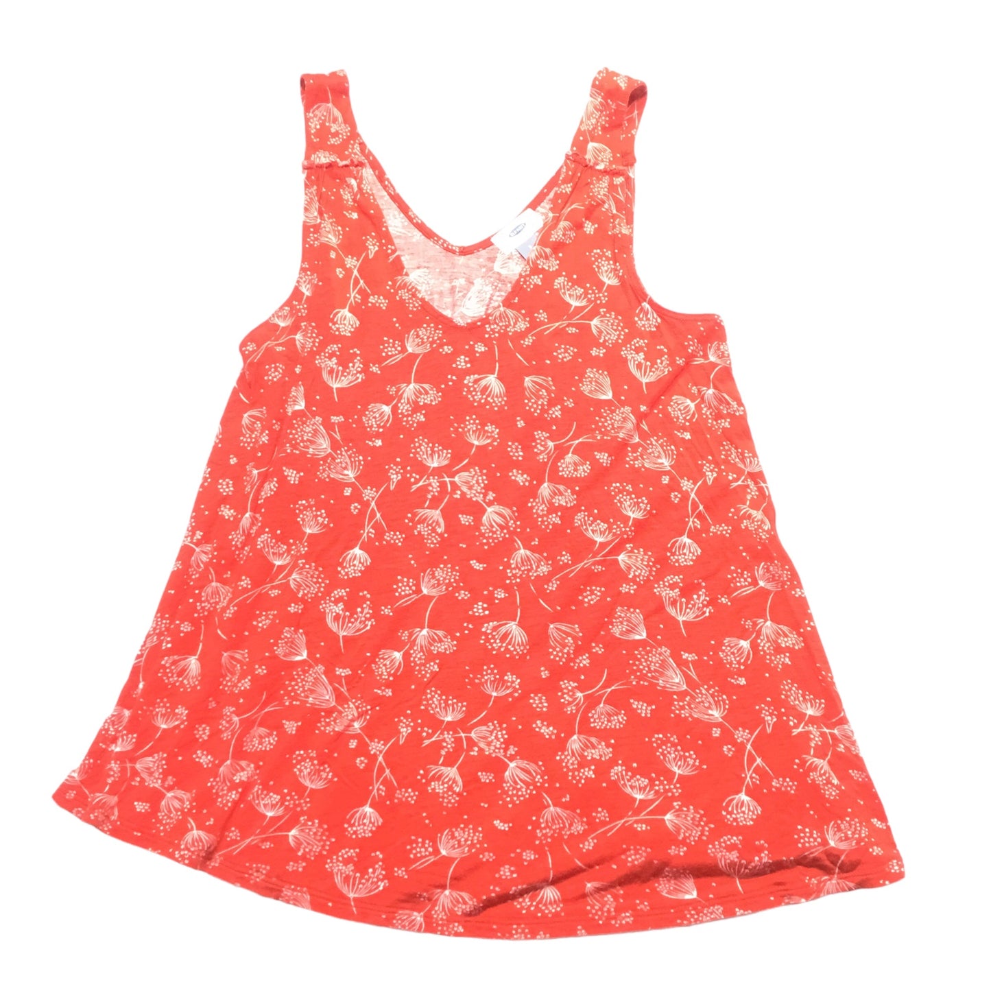 Red & White Top Sleeveless Old Navy, Size S