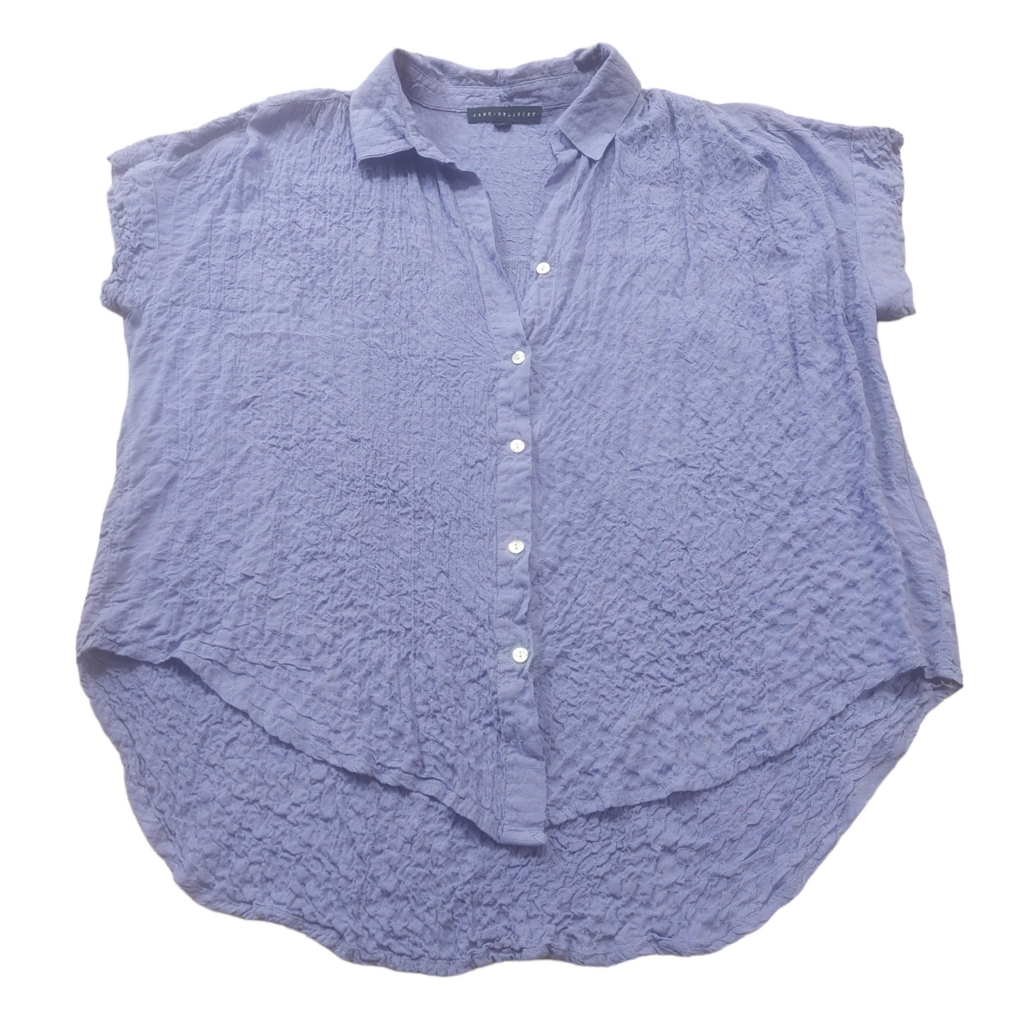 Purple Top Short Sleeve Jane And Delancey, Size S