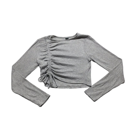 Grey Top Long Sleeve Wild Fable, Size L