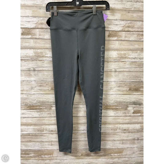 Athletic Leggings By Spiritual Gangster In Grey, Size: S