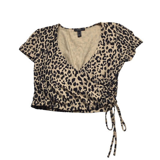 Animal Print Top Sleeveless Forever 21, Size M