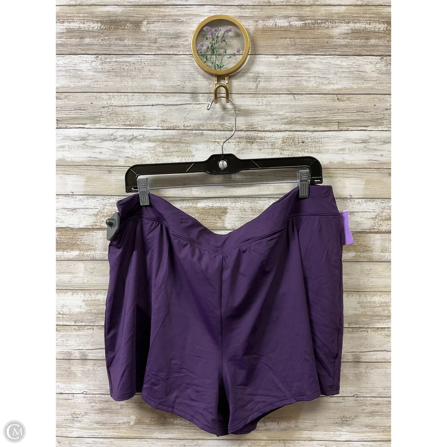 Athletic Skort By Lands End In Purple, Size: 16