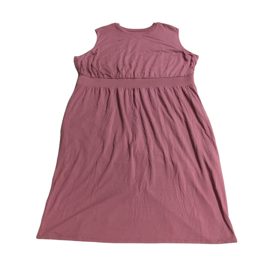 Athletic Dress By Athleta In Mauve, Size: 2x