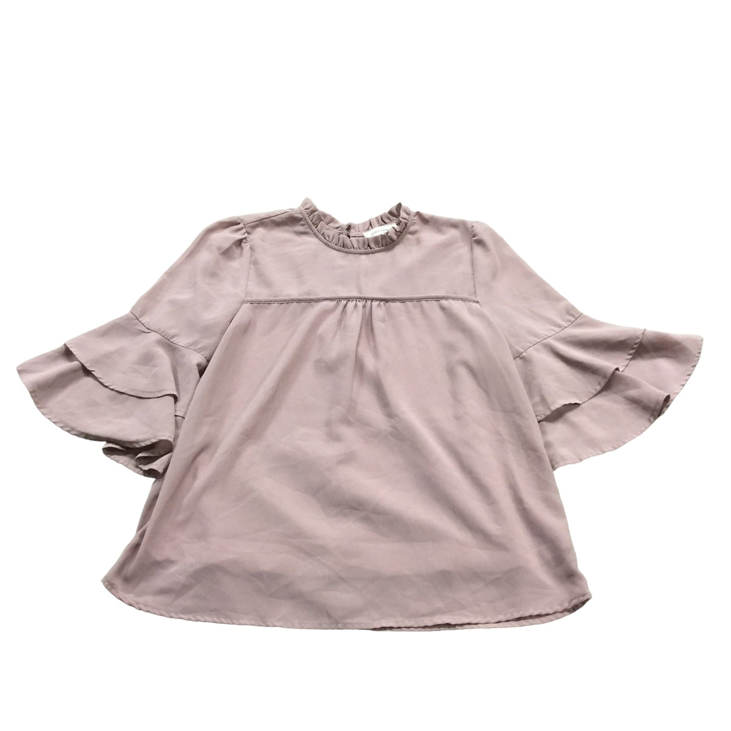 Top 3/4 Sleeve By Monteau In Purple, Size: S