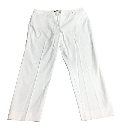 Pants Other By Ann Taylor In White, Size: 16