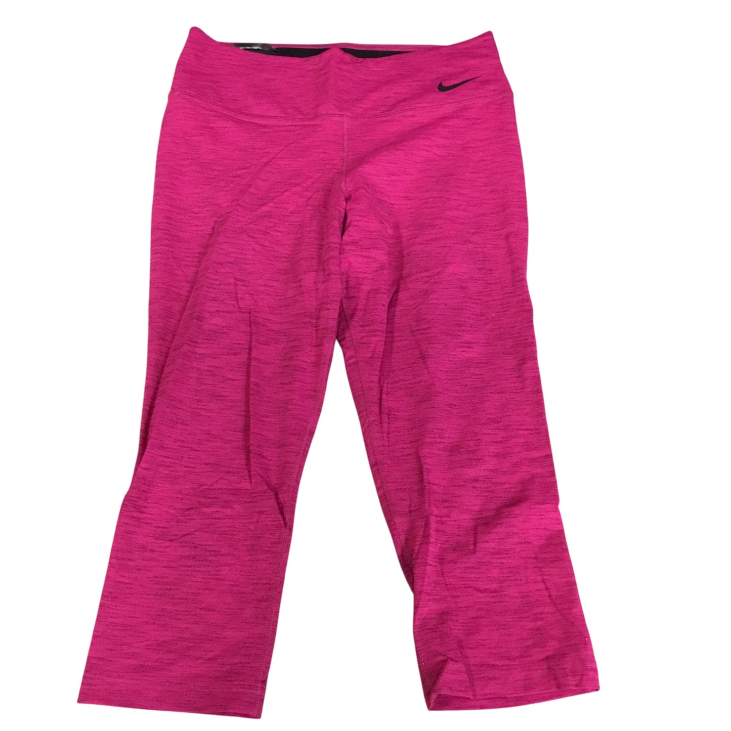 Athletic Leggings By Nike Apparel In Pink, Size: L