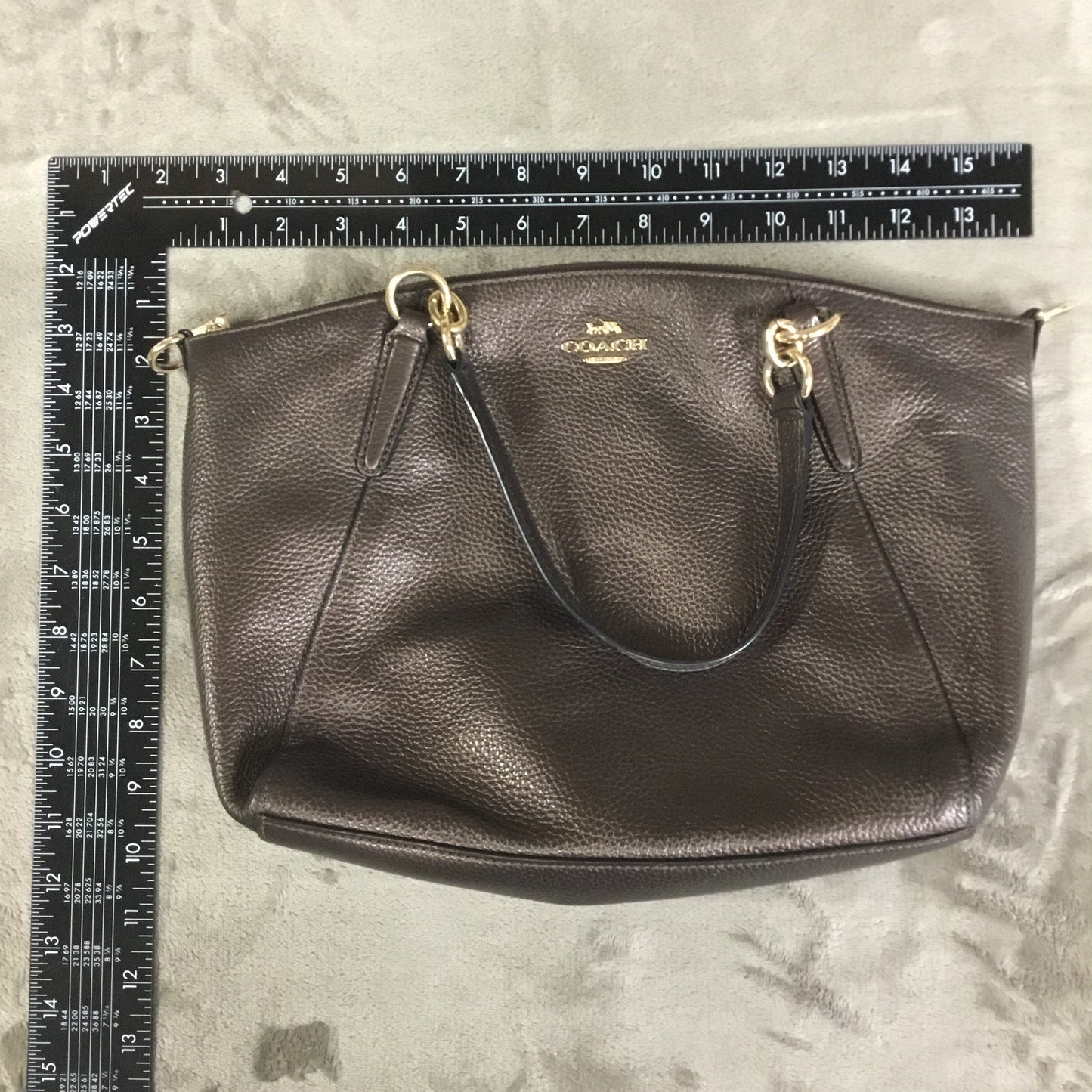 Handbag Designer By Coach, Size: Medium