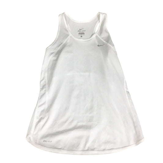 Athletic Tank Top By Nike In White, Size: S