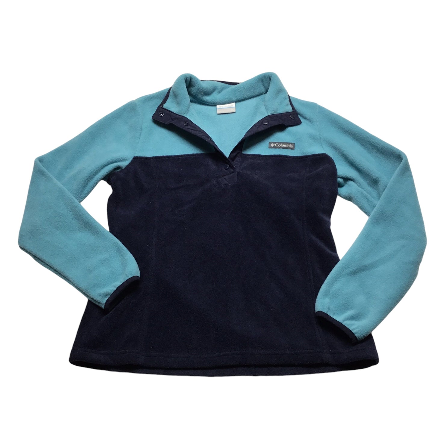 Jacket Fleece By Columbia In Blue, Size: Petite   S