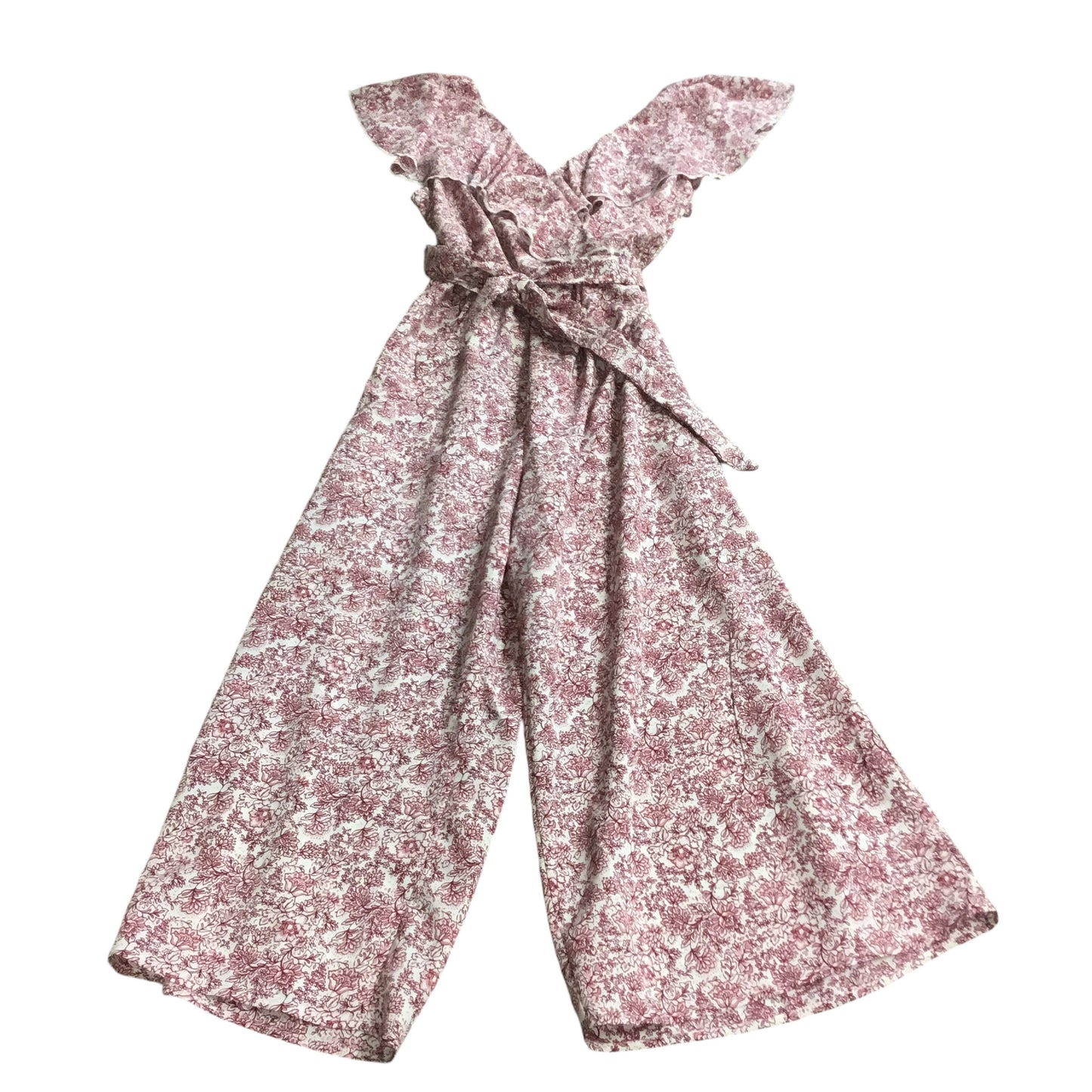 Jumpsuit By Luxology In Floral Print, Size: M