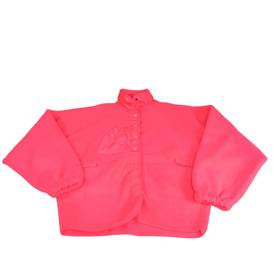 Jacket Fleece By Zenana Outfitters In Pink, Size: M