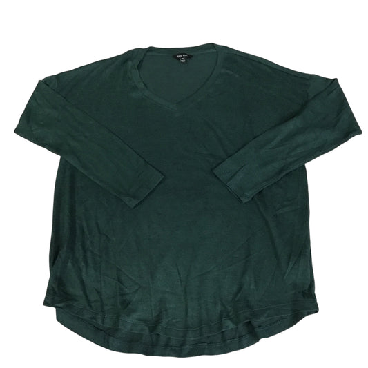 Top Long Sleeve Basic By Clothes Mentor In Green, Size: M