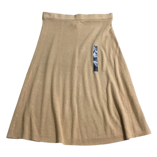 Skirt Maxi By Banana Republic In Tan, Size: Xl