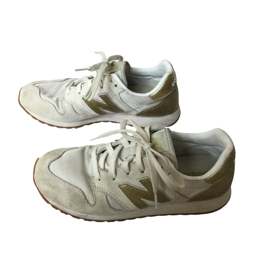 Shoes Athletic By New Balance In Gold & Tan, Size: 6