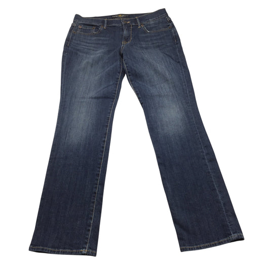 Jeans Straight By Lucky Brand In Blue Denim, Size: 6