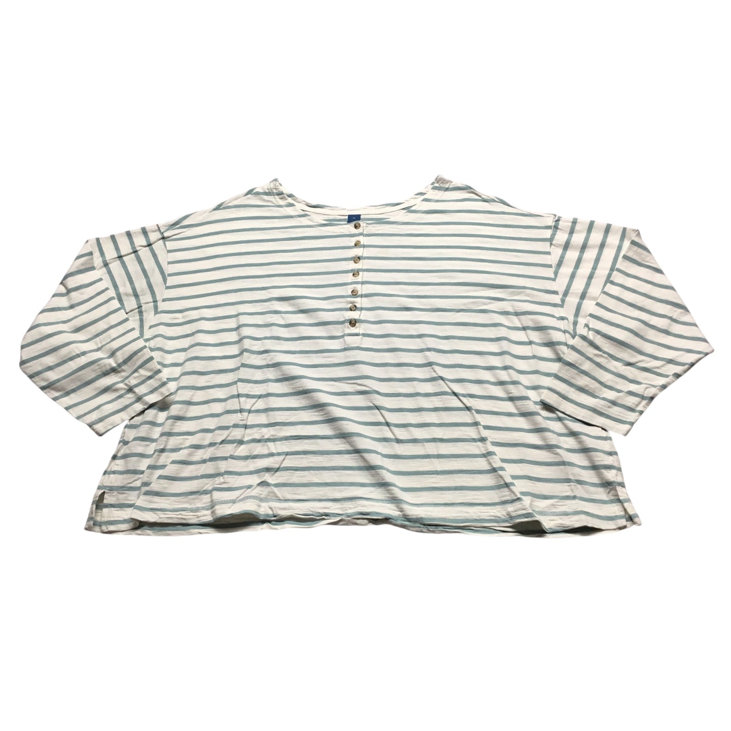 Top Long Sleeve By Old Navy In Striped Pattern, Size: 3x